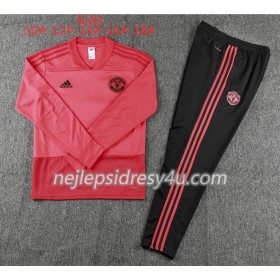 Manchester United Dětské Tréninkový Mikina Soupravy Červená 2018/19